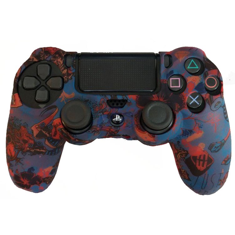 Dualshock 4 Cover Navy blue and Red