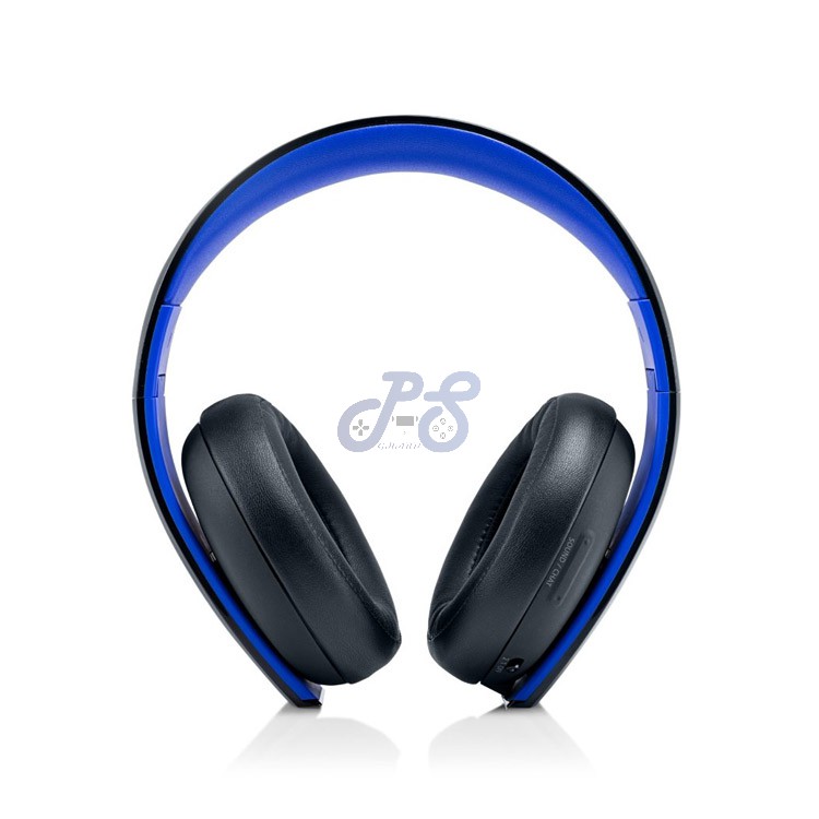 playstation gold wireless stereo headset jet black
