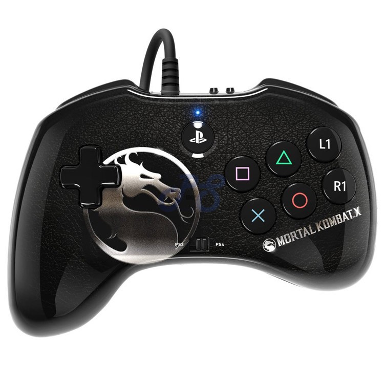 mortal kombat x official wired fight pad for ps4