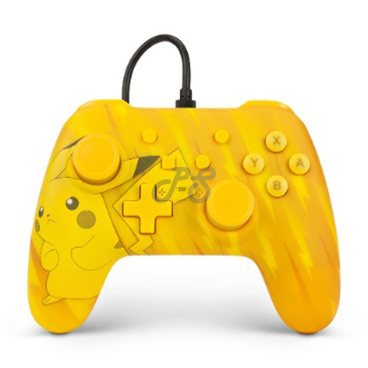 powera nintendo switch wired controller static pikachu edition