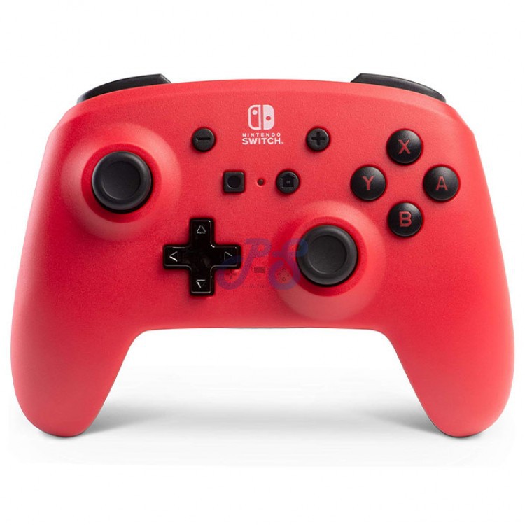 powera enhanced wireless controller nintendo switch red