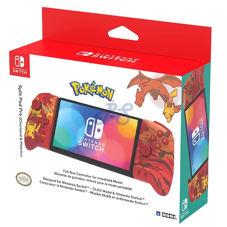 hori split pad pro for nintendo switch charizard amp pikachu edition