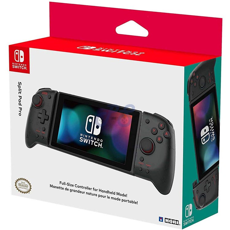 hori split pad pro for nintendo switch translucent black