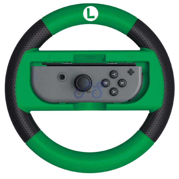 nintendo switch joy con wheel Luigi