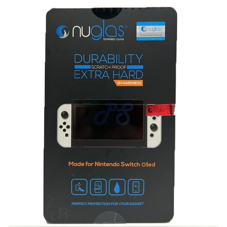 nuglas extreme hard protective film for nintendo switch oled