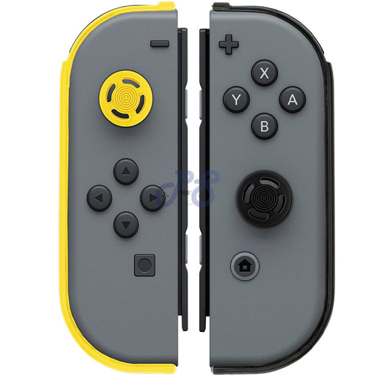 pdp joy con armor guards 2 pack yellow black