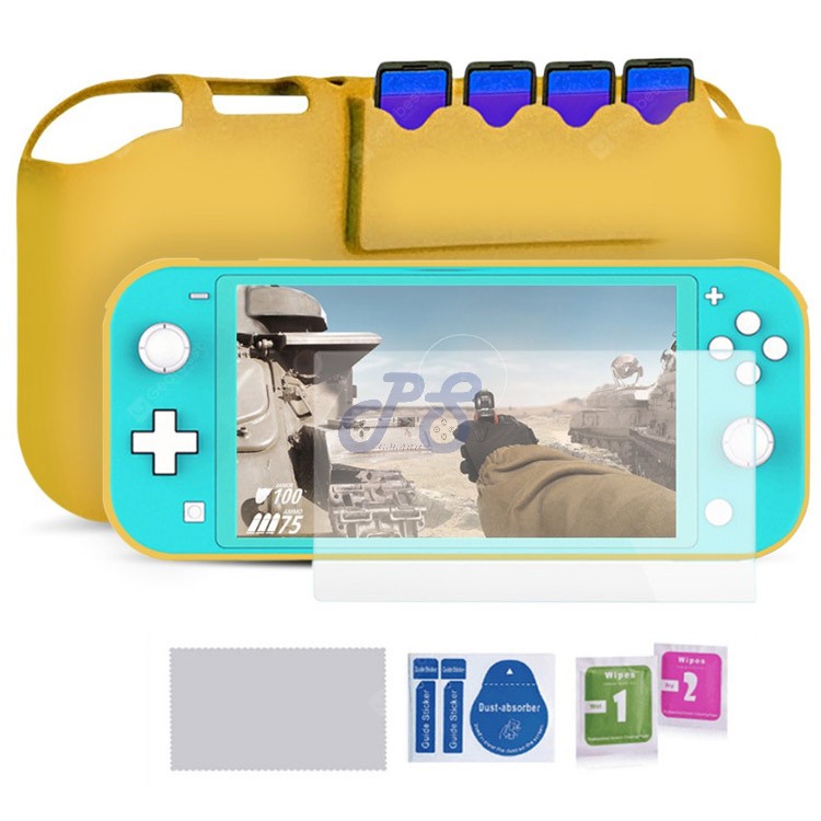 ipega 3 in 1 essential kit for nintendo switch lite yellow
