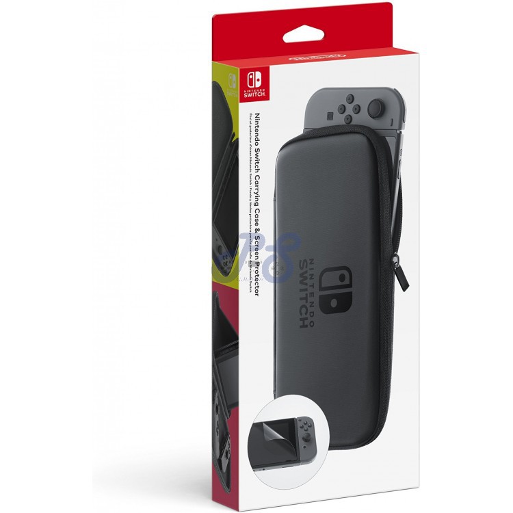 nintendo switch carrying case and screen protector