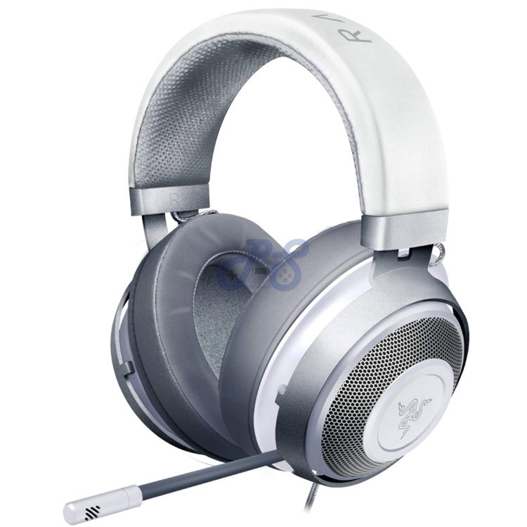 razer kraken gaming headset mercury white