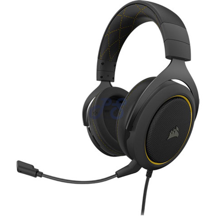 corsair hs60 pro gaming headset blackyellow