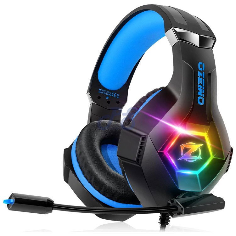 ozeino gm6 gaming headset blue