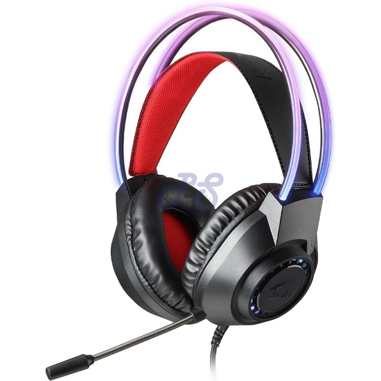 redragon scream gaming headset black