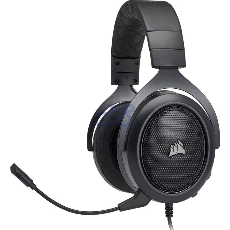 corsair hs50 gaming headset carbon