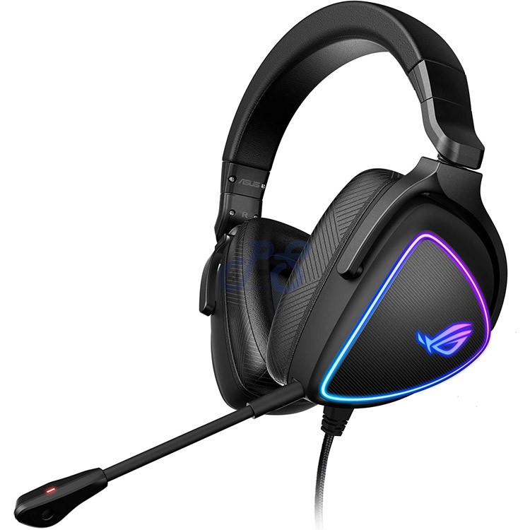 rog delta s gaming headset black