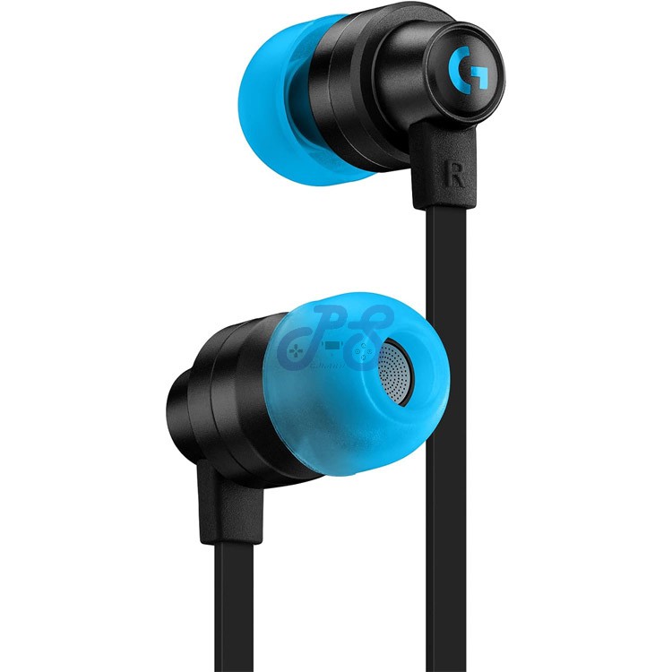logitech g333 inear gaming earphones black
