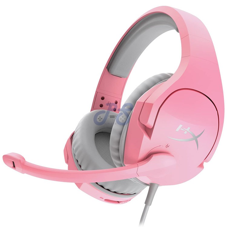 hyperx cloud stinger gaming headset pink