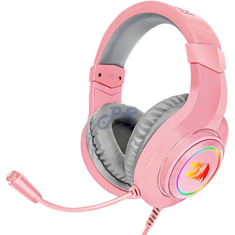 redragon hylas h260 gaming headset pink