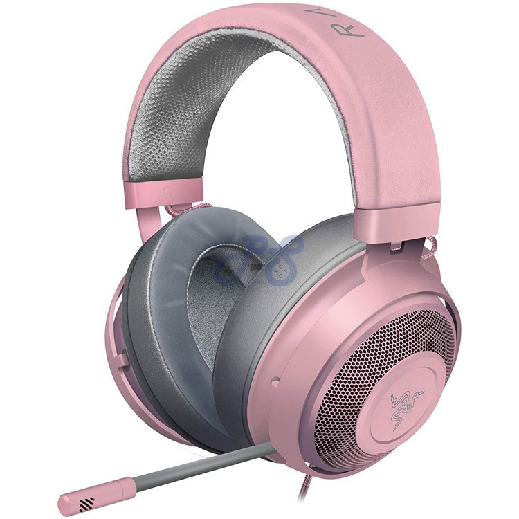 razer kraken gaming headset quartz pink