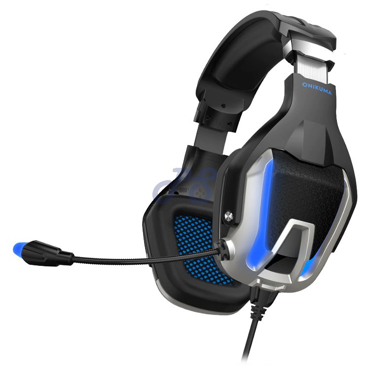 Onikuma K12 Gaming Headset Black Blue