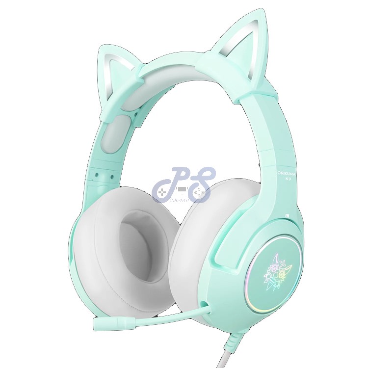 onikuma k9 gaming headset green