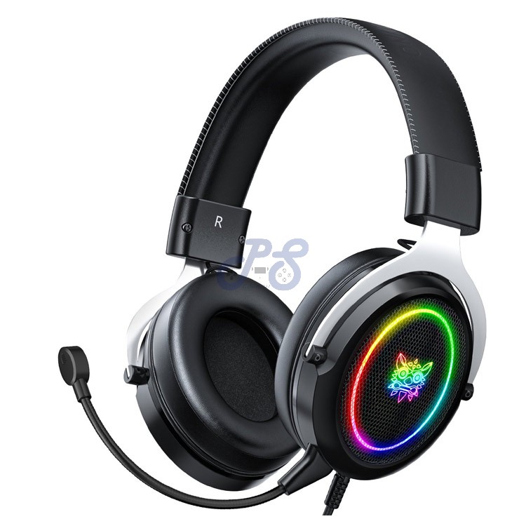 onikuma x10 gaming headset black red