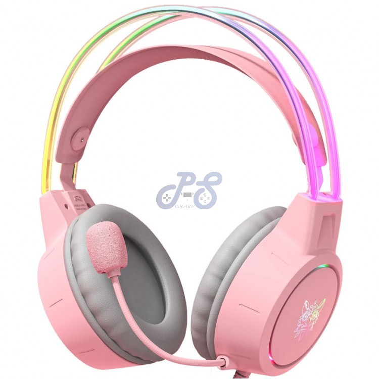 onikuma x15 pro gaming headset pink