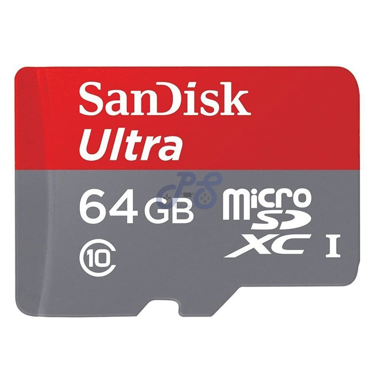 sandisk ultra microsdxc uhs i memory card with sd adapter 64gb
