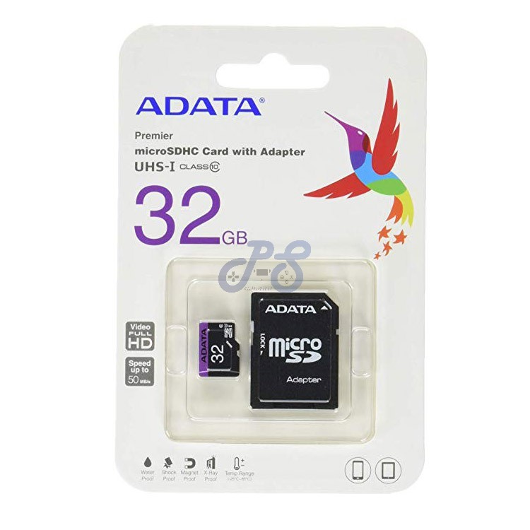 adata premier 32gb micro sd card with adapter