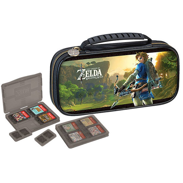 nintendo switch deluxe travel case zelda botw edition