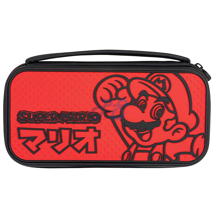 pdp nintendo switch premium case mario kana edition