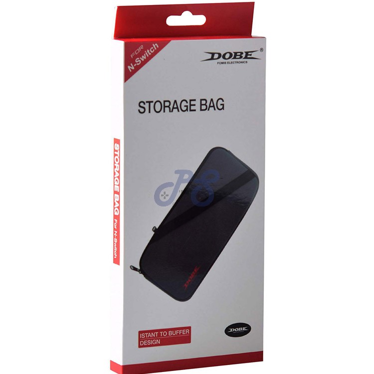 dobe storage bag for nintendo switch grey