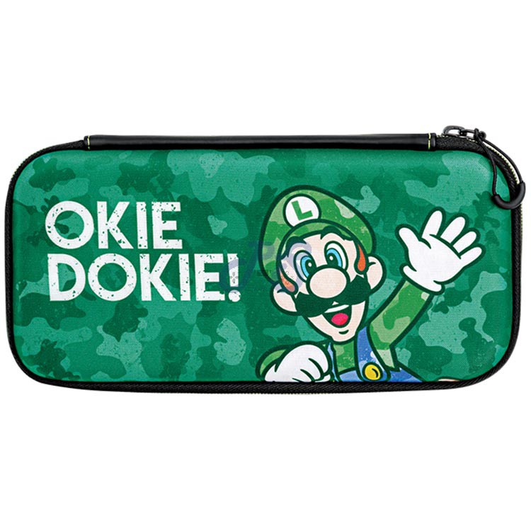 pdp slim travel case mario camo edition