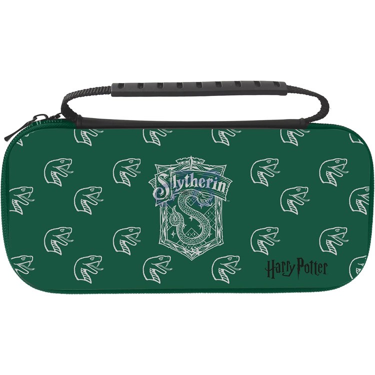 freaks and geeks carry case for nintendo switch hogwarts legacy slytherin xl