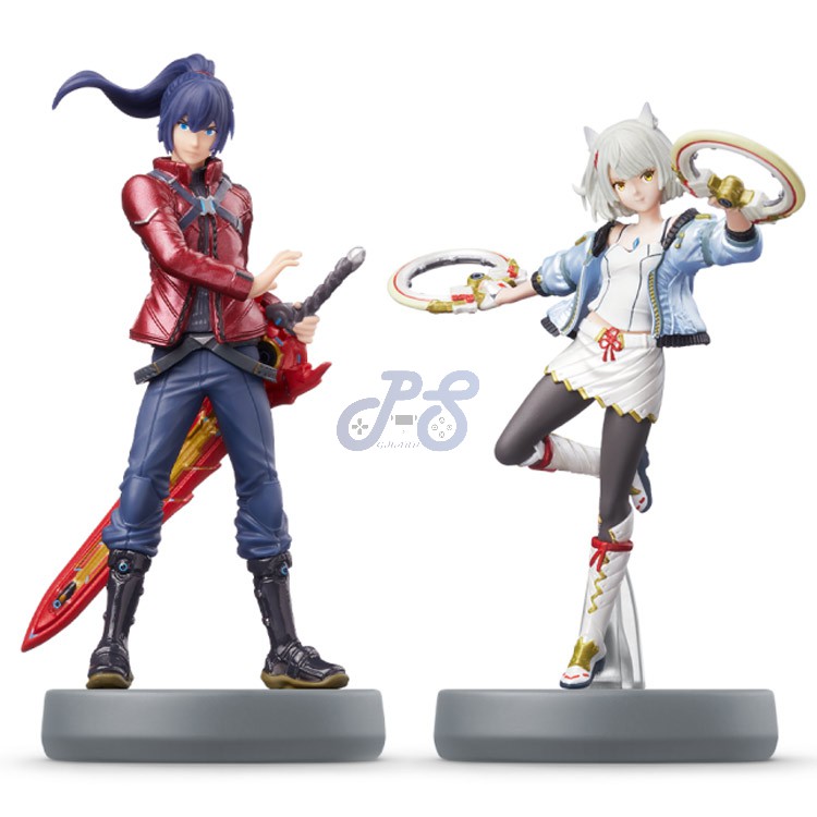noah amp mio double pack amiibo figure xenoblade chronicles 3 collection
