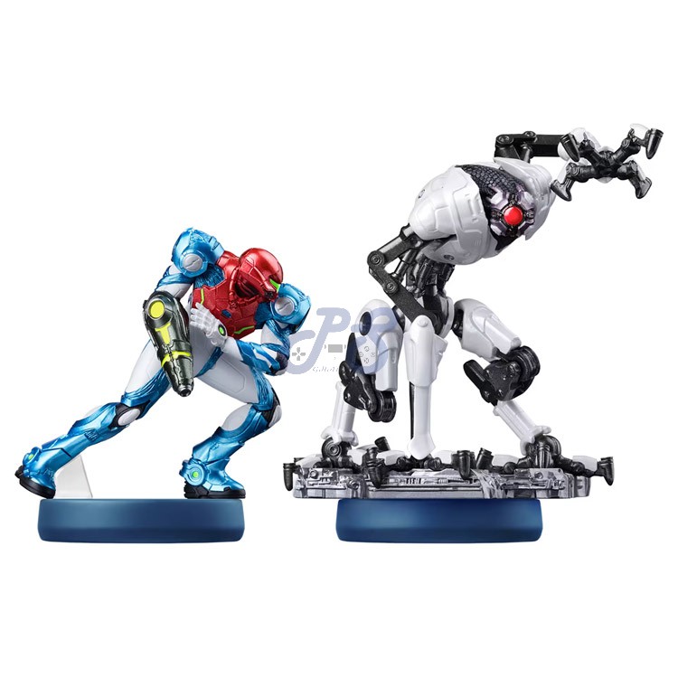 samus and emmi double pack amiibo figure metroid dread collection