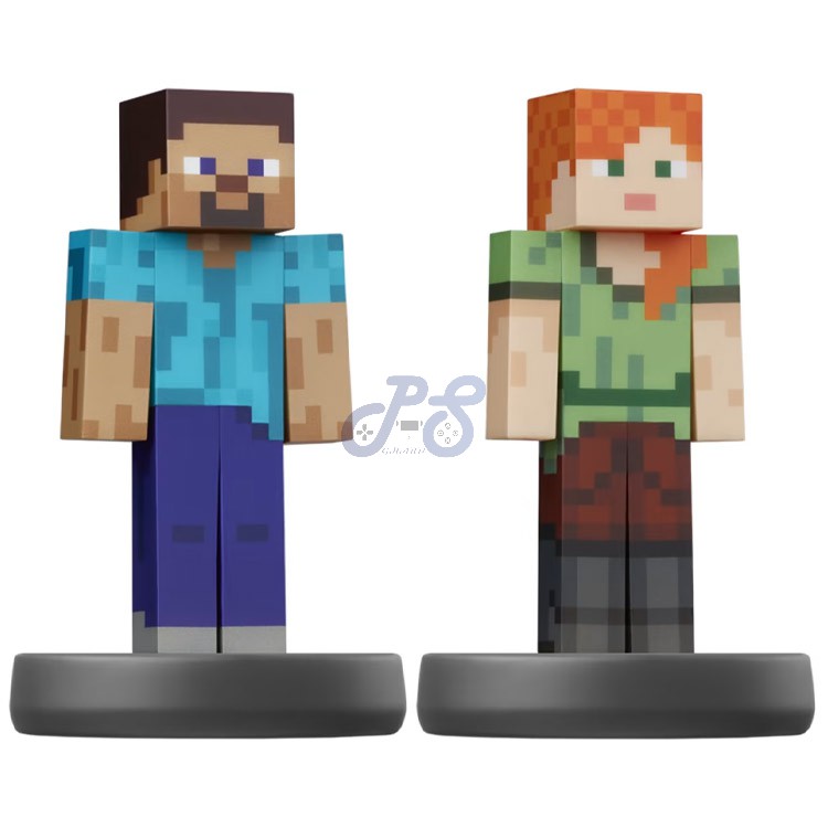 amiibo steve amp alex for super smash bros