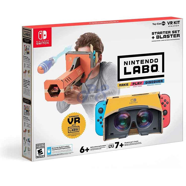 nintendo labo vr kit starter set blaster