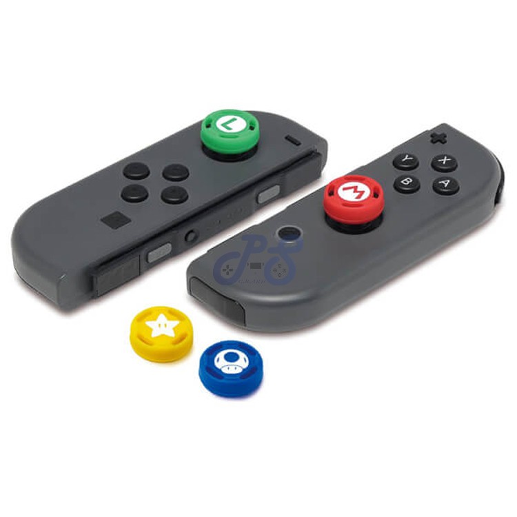nintendo switch analog stick caps super mario