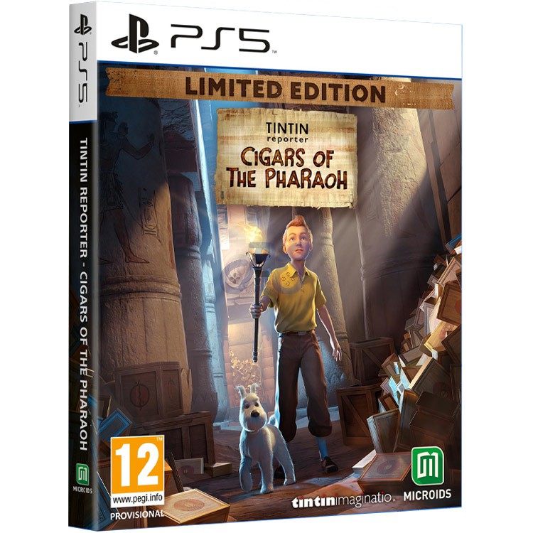 tintin reporter cigars of the pharaoh limited edition ps5