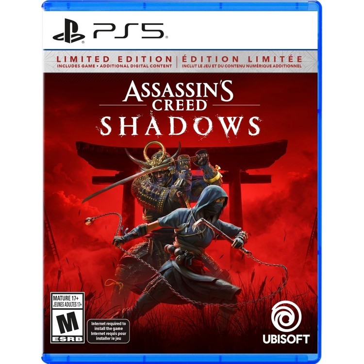 assassins creed shadows limited edition ps5