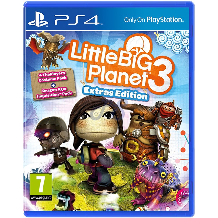 littlebigplanet 3 extras edition ps4