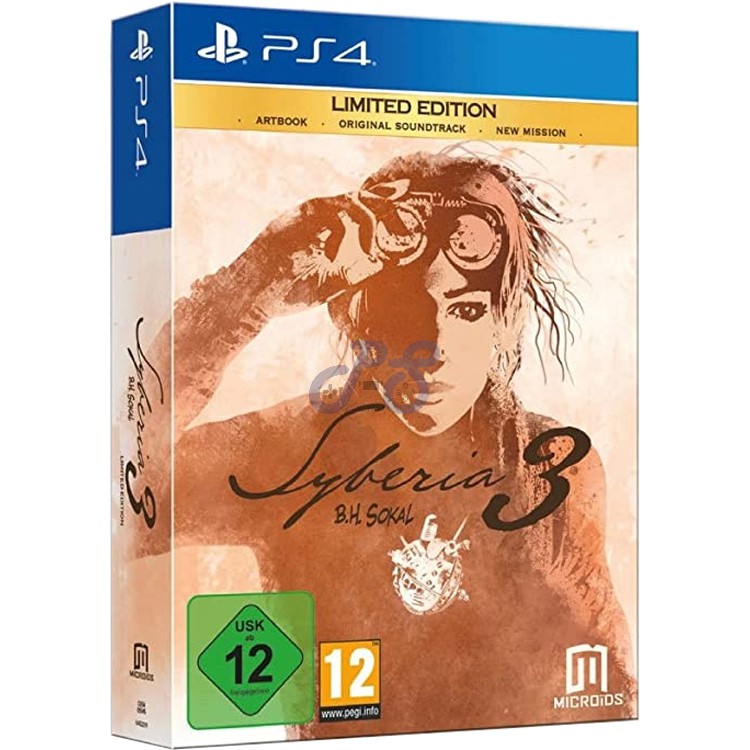 syberia 3 limited edition ps4