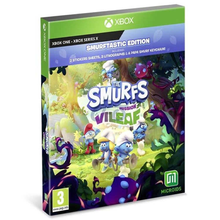the smurfs mission vileaf smurftastic edition xbox