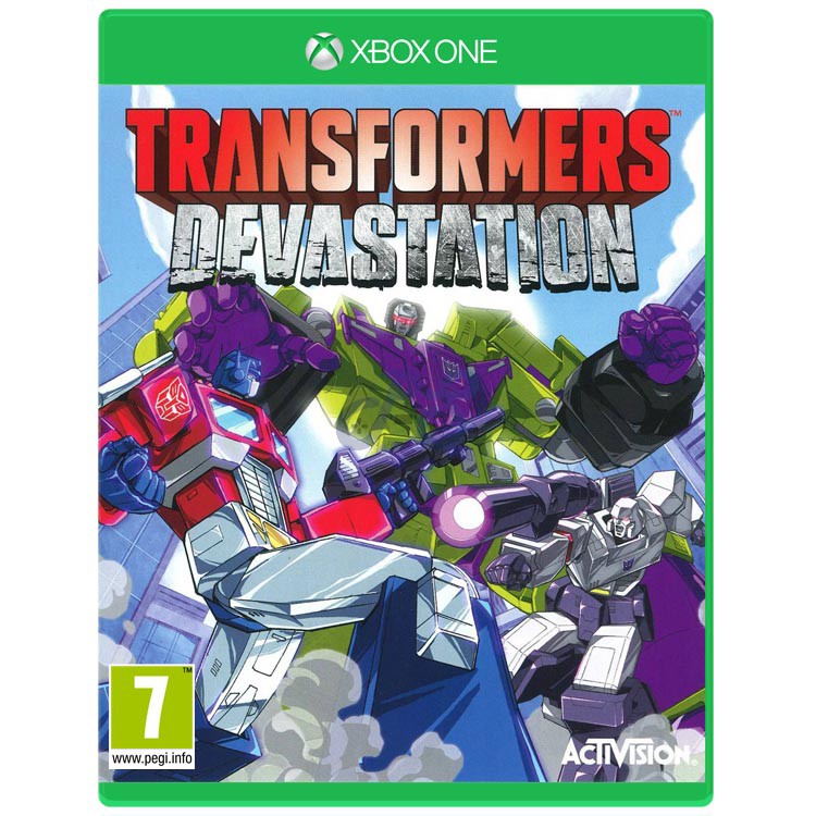 transformers devastation with ircg green license xbox one