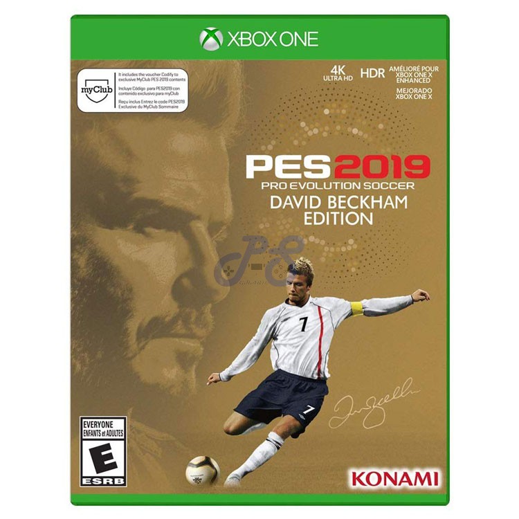 pes 2019 david beckham edition xbox one