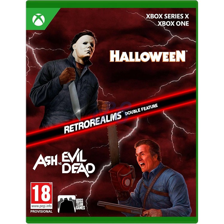 retro realms double feature halloween amp ash vs evil dead xbox