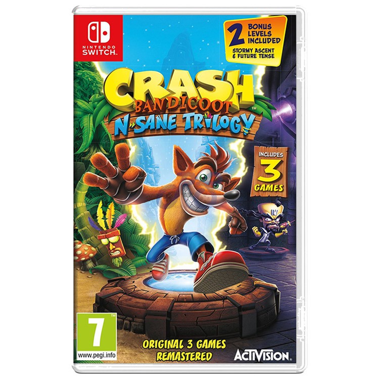 crash bandicoot n sane trilogy nintendo switch