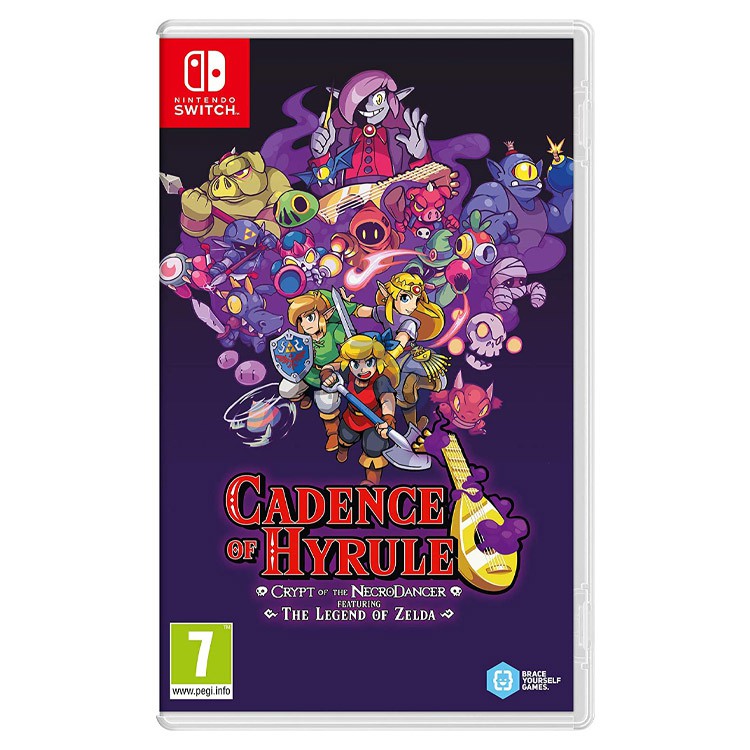 cadence of hyrule crypt of necrodancer featuring the legend of zelda nintendo switch exclusive
