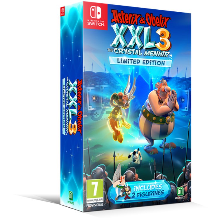 asterix and obelix xxl 3 the crystal menhir limited edition nintendo switch