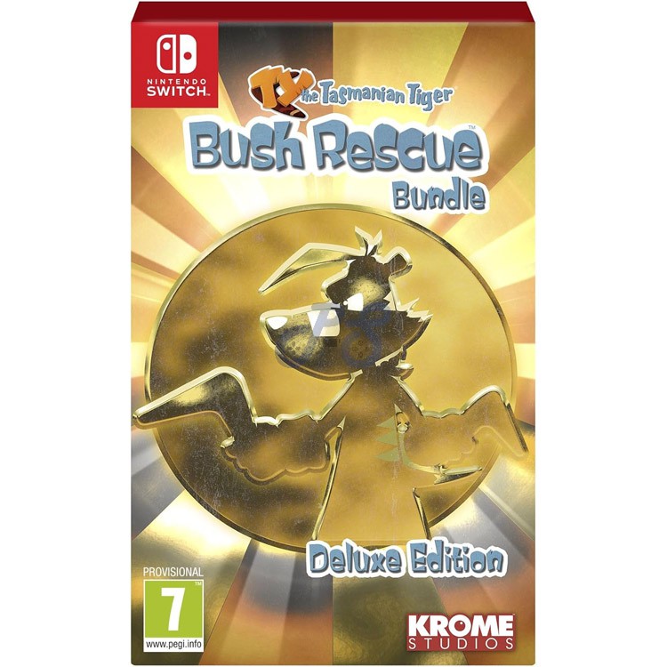 ty the tasmanian tiger bush rescue bundle deluxe edition nintendo switch